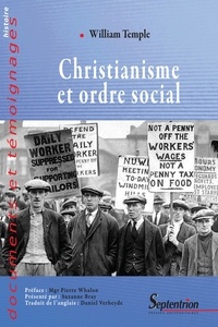 William Temple - Christianisme et ordre social.