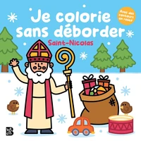 Je colorie sans déborder - Saint-Nicolas