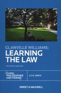 Glanville Williams: Learning the Law