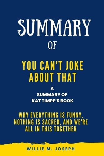 book review you can't joke about that