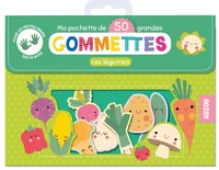 Ma pochette de 50 grandes gommettes les légumes
