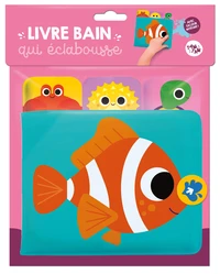 Livre bain qui éclabousse Poisson