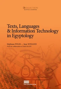 Texts, languages & information technology in egyptology : selected papers from the meeting of the co