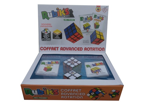 WINGAMES - Coffret Rubik's cube Advanced Rotation  -   1 rubik's 3x3 + 1 rubik's 2x2