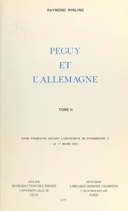 Péguy et l'Allemagne (2)