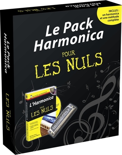Winslow Yerxa et Jean-Jacques Milteau - Le pack harmonica pour les nuls. 1 Cédérom