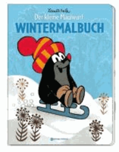 Wintermalbuch - Der kleine Maulwurf - Mit vielen Stickern.