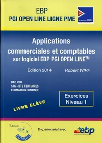 Applications commerciales et comptables sur logiciel EBP PGI Open Line Ligne PME
