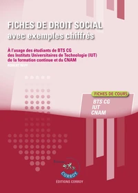 Fiches Droit social avec exemples chiffrés