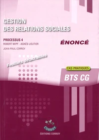 Gestion des relations sociales Processus 4 du BTS CG