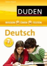 Wissen - Üben - Testen: Deutsch 7. Klasse.