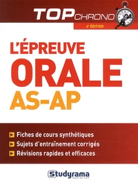 L'épreuve orale AS-AP