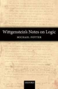 Wittgenstein's Notes on Logic.