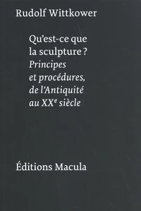 Qu'est-ce que la sculpture ?