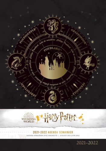 Agenda semainier Harry Potter  Edition 2021-2022