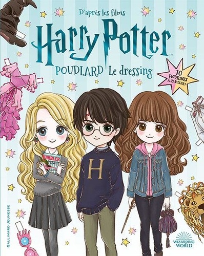 Harry Potter - Poudlard, le dressing. 10 figurines à habiller !
