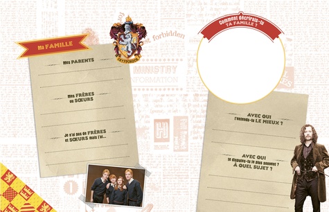 Harry Potter - Mes créations en stickers : Poudlard (Français) Broché – 9  juillet 2020 de Wizarding World