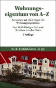 Wohnungseigentum von A - Z