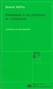 Prolégomènes à une psychologie de l'architecture