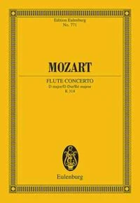 Concerto per fl k 314 re (gerber) poche