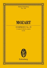 Sinfonia k 201 la (cudworth) poche