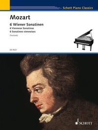 Wolfgang Amadeus Mozart - Schott Piano Classics  : 6 Sonatines viennoises - piano..