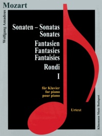 Wolfgang Amadeus Mozart - Mozart - Sonates, Fantaisies et Rondos I - Pour piano - Partition.