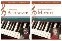 Wolfgang Flödl - Ludwig van Beethoven, Wolfgang Amadeus Mozart pour piano - Coffret 2 volumes.