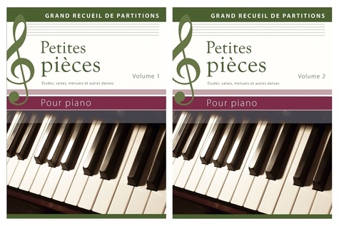 Wolfgang Flödl - Petites pièces pour piano - Etudes, polkas, menuets et autres danses, Coffret 2 volumes.