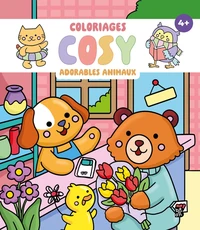 Coloriages cosy - Adorables animaux