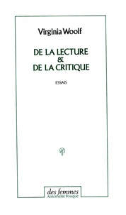 De la lecture et de la critique