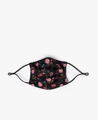 Masques black flowers WOUF