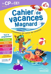 Cahier de vacances du CP vers le CE1