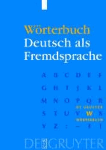 Wörterbuch Deutsch als Fremdsprache.