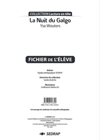 La nuit du Galgo - FICHIER