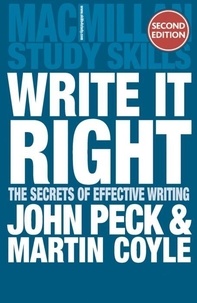 Write It Right: The Secrets of Effective Writing.