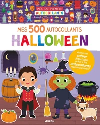 500 autocollants halloween
