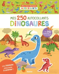 Mes 250 autocollants dinosaures