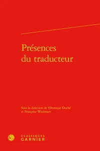 Présences du traducteur