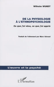 De la physiologie à l'ethnopsychologie