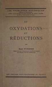 Oxydations et réductions