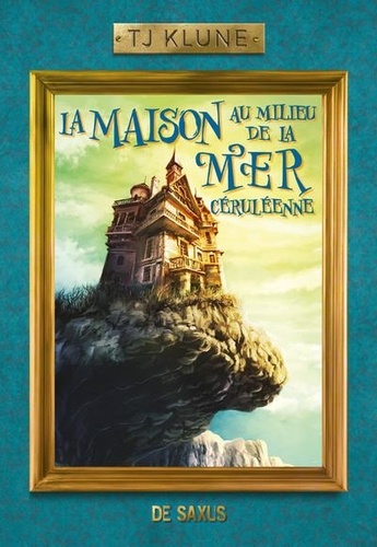 La maison au milieu de la mer céruléenne