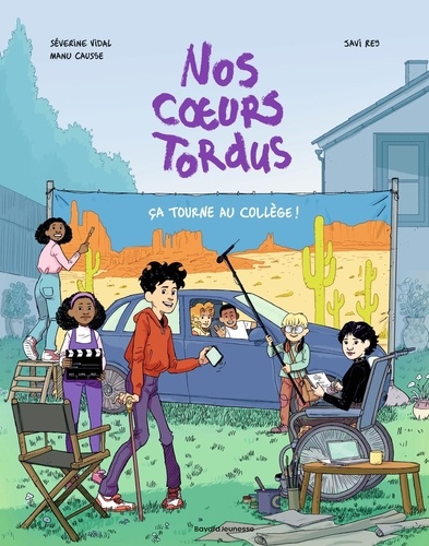 Nos coeurs tordus, tome 1 : Ça tourne au collège (BD)
