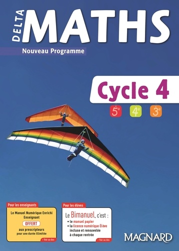 Xavier Andrieu et Julie Bonnet - DeltaMaths Cycle 4 (5e/4e/3e).