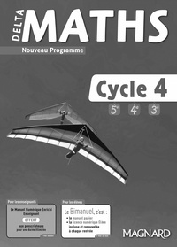 Xavier Andrieu et Julie Bonnet - DeltaMaths Cycle 4 (5e/4e/3e) - Livre du professeur.