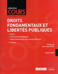 Xavier Bioy - Droits fondamentaux et libertés publiques.