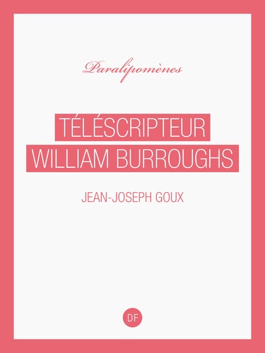 Téléscripteur William Burroughs