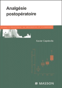 Xavier Capdevila - Analgésie post-opératoire.