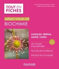 Xavier Coumoul et Frédéric Dardel - Mémo visuel de biochimie - 3e éd. - Licence / Prépas / Capes.