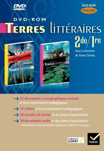 Xavier Damas - Français 2e/1e Terres littéraires. 1 DVD